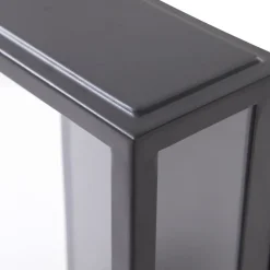 Lindby buitenwandlamp Ilana, zwart, sensor, IP44, E27