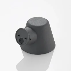 Lindby buitenwandlamp Ileyna, antraciet, metaal, 15 cm