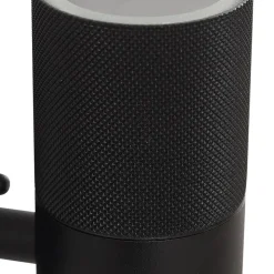 Lindby buitenwandlamp Jovane, zwart, aluminium, 2-lamps