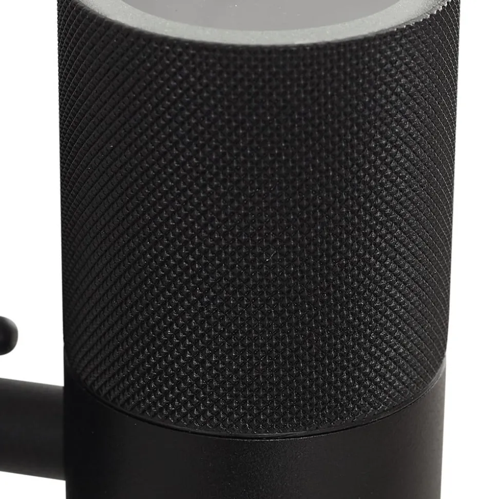 Lindby buitenwandlamp Jovane, zwart, aluminium, 2-lamps