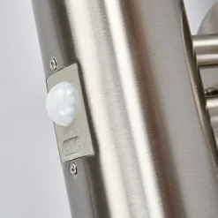 Lindby buitenwandlamp Kristof, bewegingsmelder, 33 cm, E27