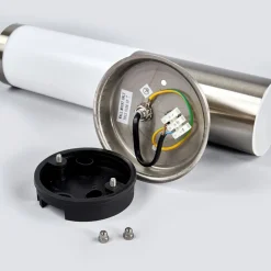 Lindby buitenwandlamp Kristof, bewegingsmelder, 33 cm, E27