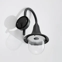 Lindby buitenwandlamp Nalevi, 41cm, zeewaterbestendig, E27, IP44