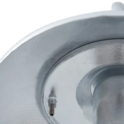 Lindby buitenwandlamp Naleta, gegalvaniseerd zilver, staal