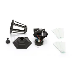 Lindby buitenwandlamp Nane, sensor, lantaarn, zeewaterbestendig