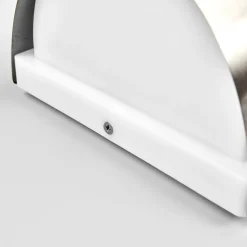 Lindby buitenwandlamp Noyan, 20 cm, roestvrij staal, IP44, E27