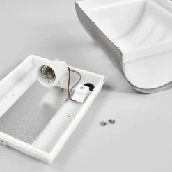 Lindby buitenwandlamp Noyan, 20 cm, roestvrij staal, IP44, E27