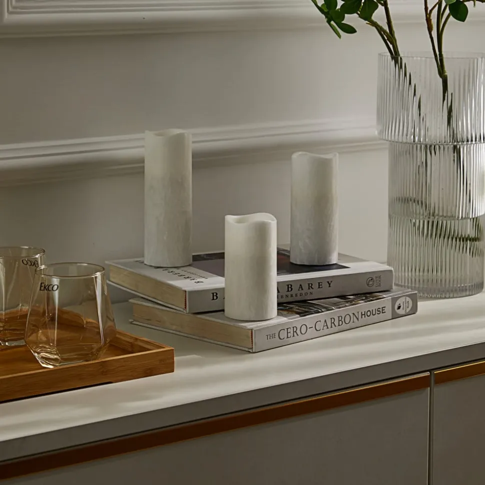 Lindby Candora LED kaars 3 per set afstandsbed.