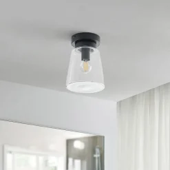 Lindby Carmalin glazen plafondlamp