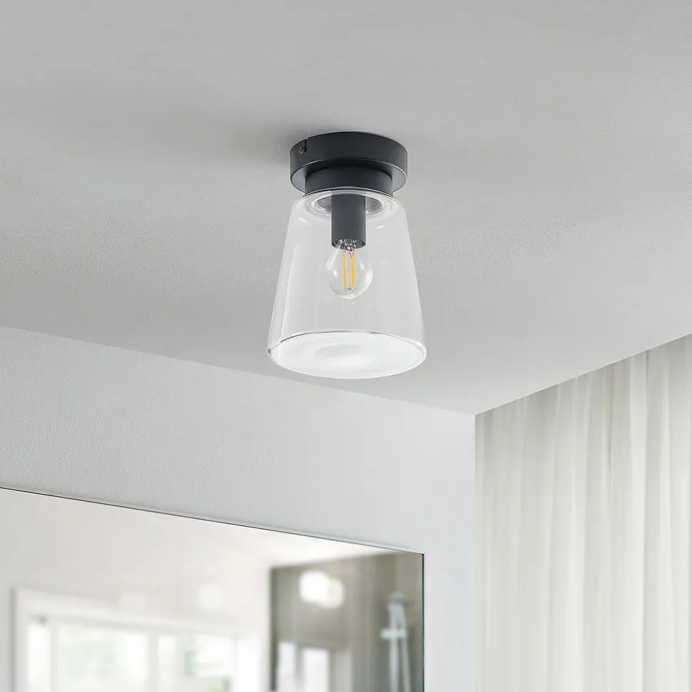 Lindby Carmalin glazen plafondlamp