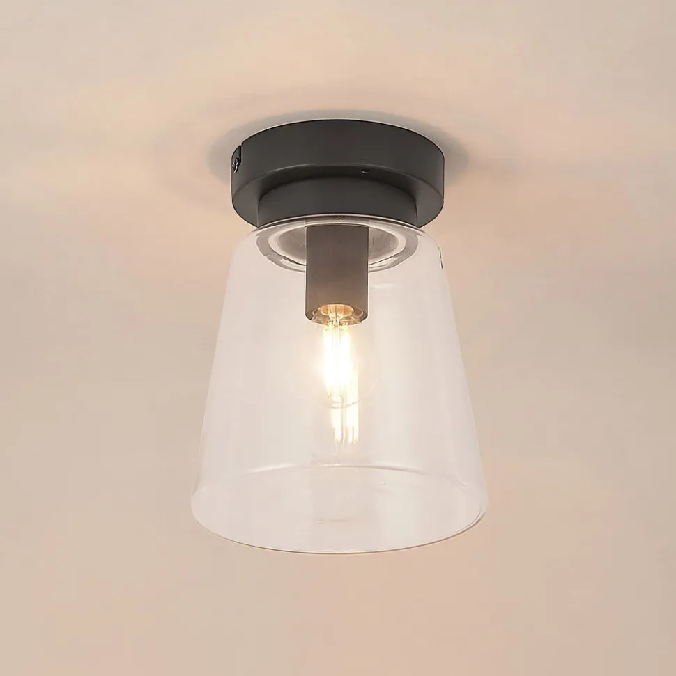 Lindby Carmalin glazen plafondlamp