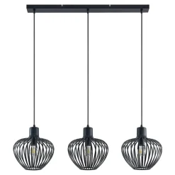 Lindby Deandre hanglamp, 3-lamps