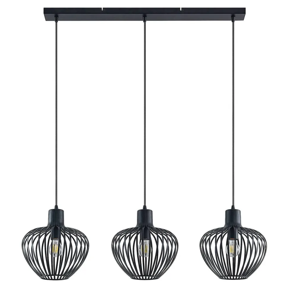 Lindby Deandre hanglamp, 3-lamps