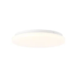 Lindby Doki LED buiten plafondlamp, 26 cm, wit, kunststof