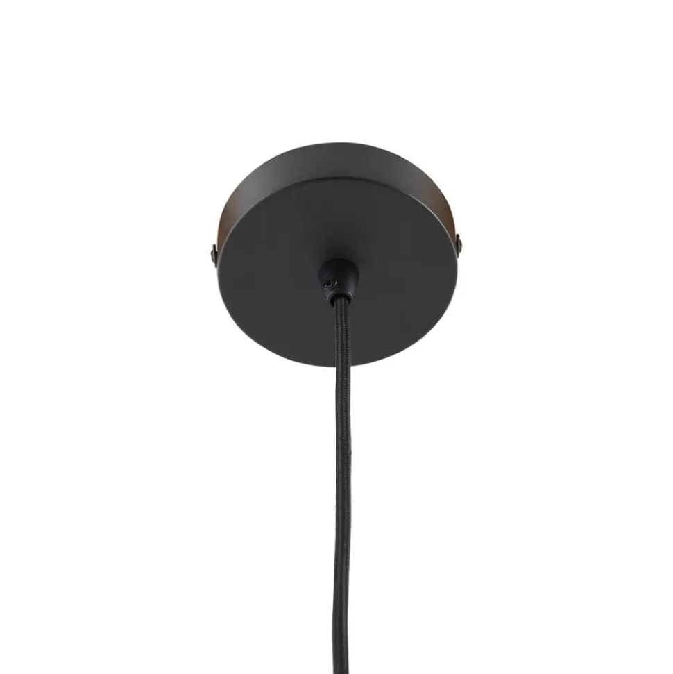 Lindby Doroteo hanglamp, 25 cm, 1-lamp, amber, glas