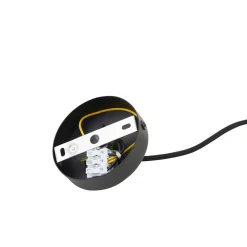 Lindby Doroteo hanglamp, 25 cm, 1-lamp, amber, glas