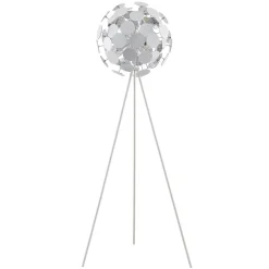 Lindby Dotani vloerlamp met bollamp, wit