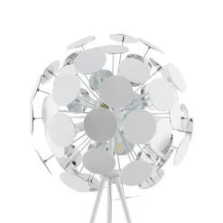 Lindby Dotani vloerlamp met bollamp, wit