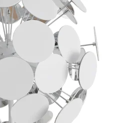 Lindby Dotani vloerlamp met bollamp, wit