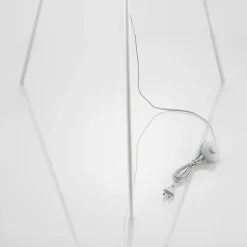 Lindby Dotani vloerlamp met bollamp, wit