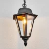 Lindby Edana buiten hanglamp, 40 cm, antraciet, E27, IP44