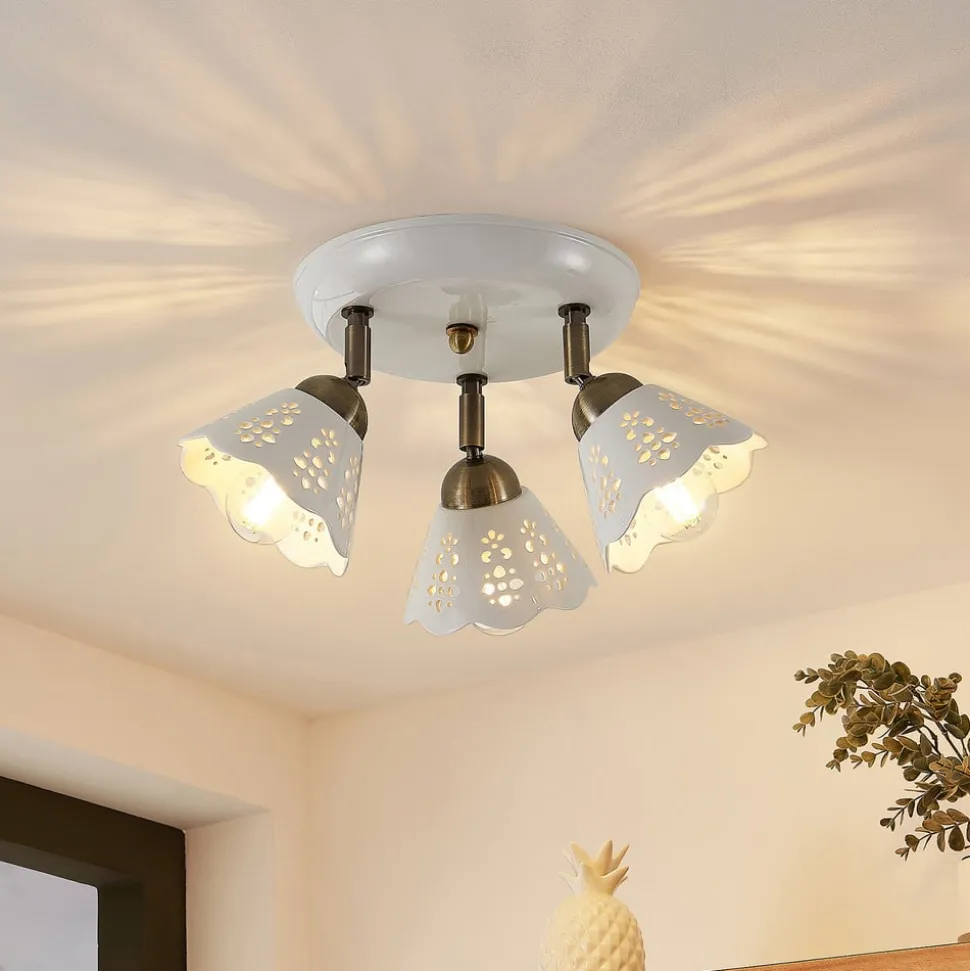 Lindby Efgenia plafondspot, 3-lamps