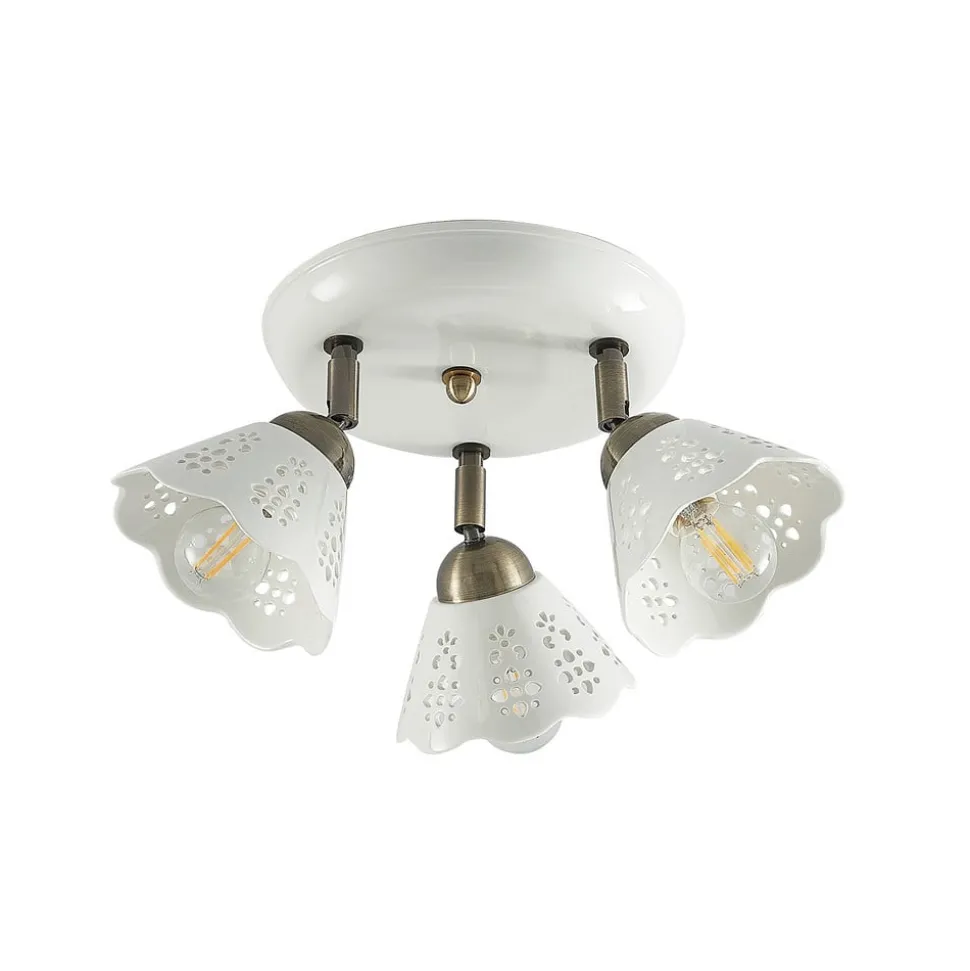 Lindby Efgenia plafondspot, 3-lamps
