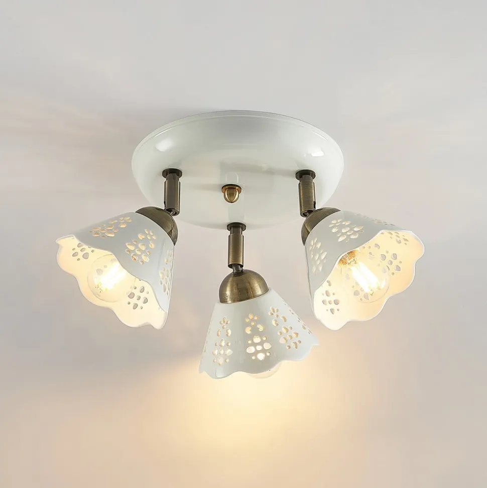 Lindby Efgenia plafondspot, 3-lamps