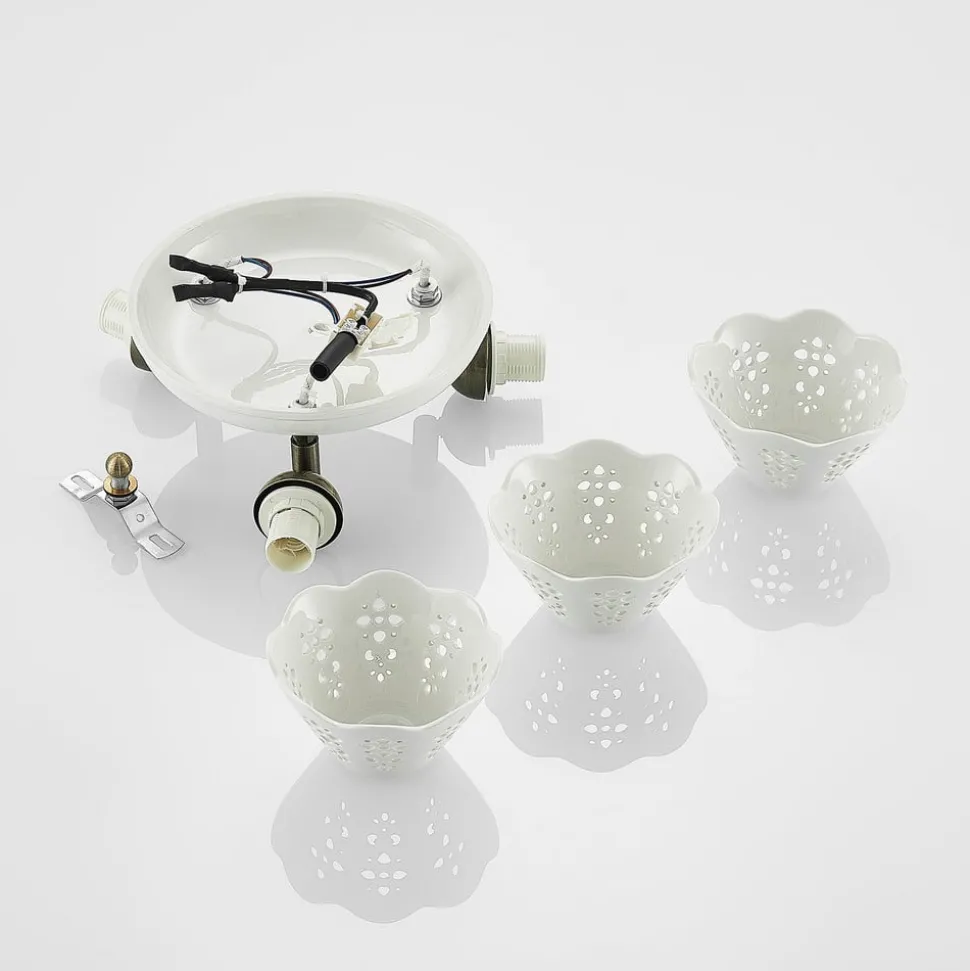 Lindby Efgenia plafondspot, 3-lamps