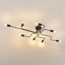 Lindby Elimar plafondlamp, 8-lamps