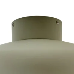 Lindby Elover plafondlamp, lichtgroen, Ø 45 cm, ijzer