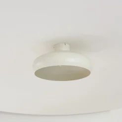 Lindby Elover plafondlamp, beige, Ø 45 cm, ijzer