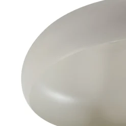 Lindby Elover plafondlamp, beige, Ø 45 cm, ijzer