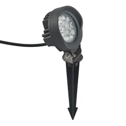 Lindby Emar LED prikspot in donkergrijs