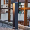 Lindby Emima LED tuinpadverlichting, 80 cm, antraciet, aluminium