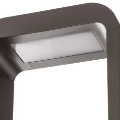 Lindby Emima LED tuinpadverlichting, 60 cm, antraciet, aluminium