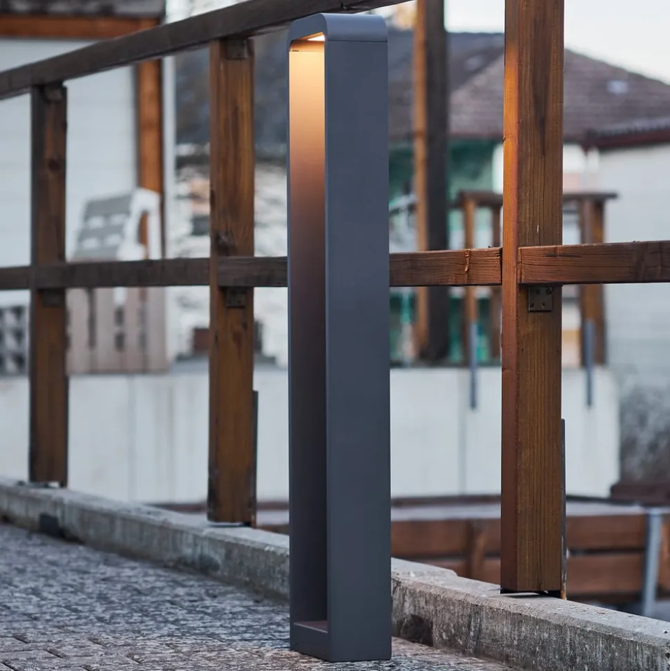 Lindby Emima LED tuinpadverlichting van aluminium 100 cm