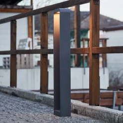 Lindby Emima LED tuinpadverlichting van aluminium 100 cm