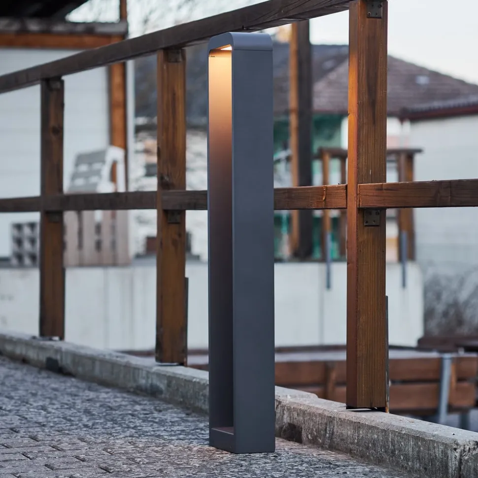 Lindby Emima LED tuinpadverlichting van aluminium 100 cm