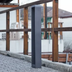 Lindby Emima LED tuinpadverlichting van aluminium 100 cm