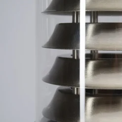 Lindby Enja sokkellamp, 50 cm, roestvrij staal, IP44, E27