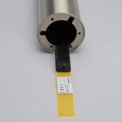 Lindby Enja sokkellamp, 50 cm, roestvrij staal, IP44, E27