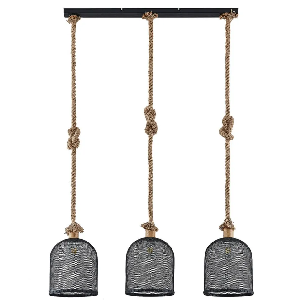 Lindby Epori hanglamp met henneptouw