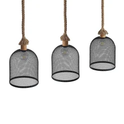 Lindby Epori hanglamp met henneptouw