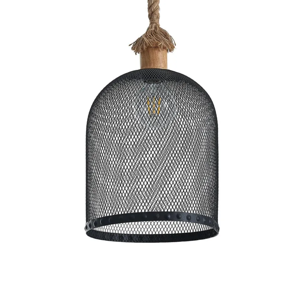 Lindby Epori hanglamp met henneptouw