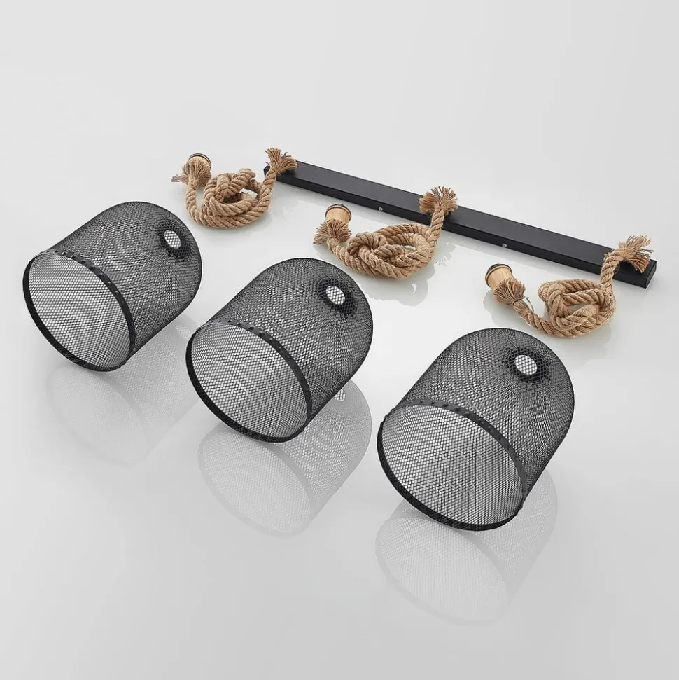 Lindby Epori hanglamp met henneptouw