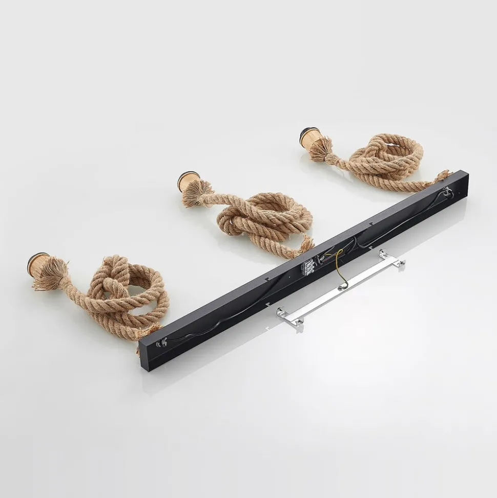 Lindby Epori hanglamp met henneptouw