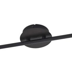 Lindby Eridia plafondspot zwart 6-lamps, lang