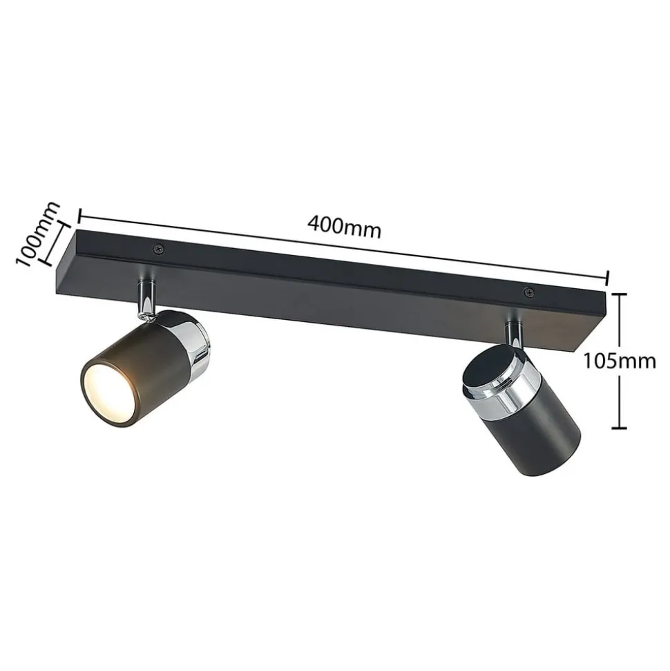 Lindby Esami plafondspot, 2-lamps