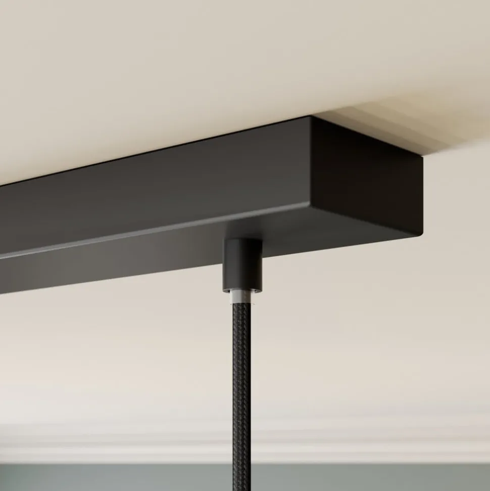 Lindby Etiena hanglamp, 5-lamps, glas opaal